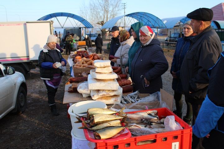 19 октября в Новошешминске прошла очередная сельскохозяйственная ярмарка