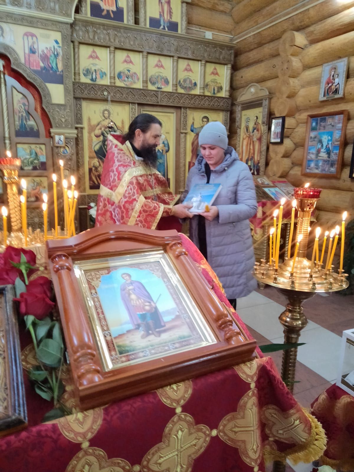 Престольный праздник села Ленино