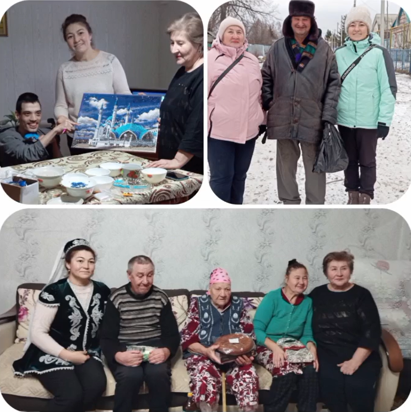 Акбүре авылында мөмкинлекләре чикле кешеләр игътибар үзәгендә
