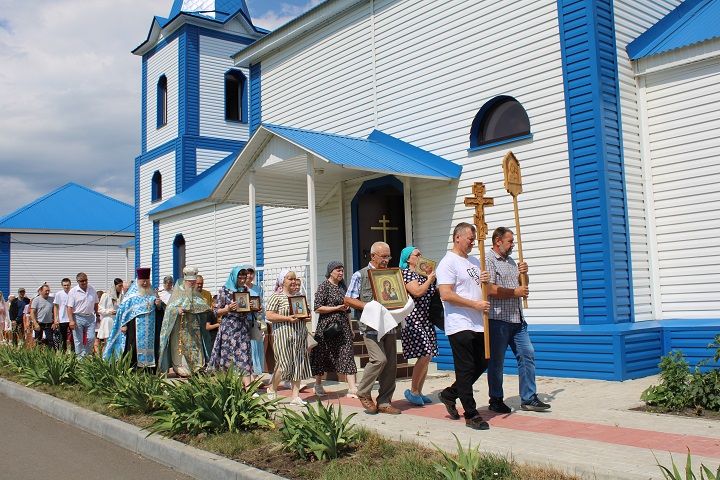 21 июльдә Әдәмсә авылында җирле храмның 150 еллыгы уңаеннан тантаналы чара узды (фоторепортаж)