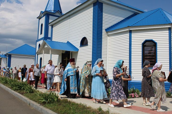 21 июльдә Әдәмсә авылында җирле храмның 150 еллыгы уңаеннан тантаналы чара узды (фоторепортаж)