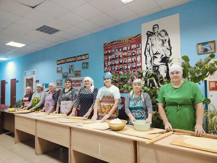 Акция в поддержку военнослужащих в селе Чертушкино