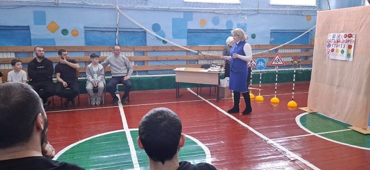В Шахмайкинской школе прошли конкурсы-соревнования, посвященные правилам дорожного движения