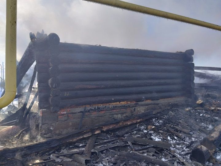 В селе Горшково сгорел жилой дом