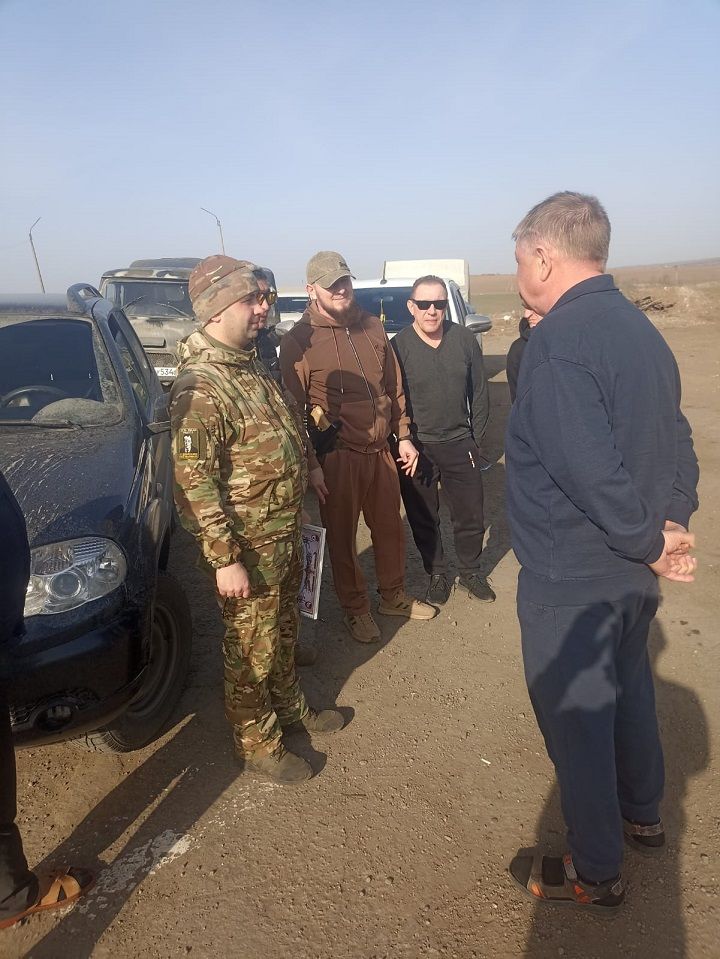 Очередная помощь доставлена новошешминским бойцам