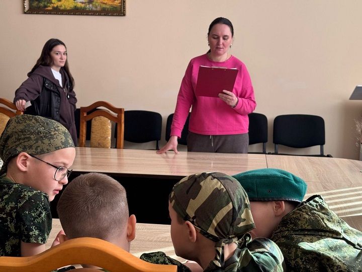 В Новошешминске прошла военно-патриотическая игра «Зарница»
