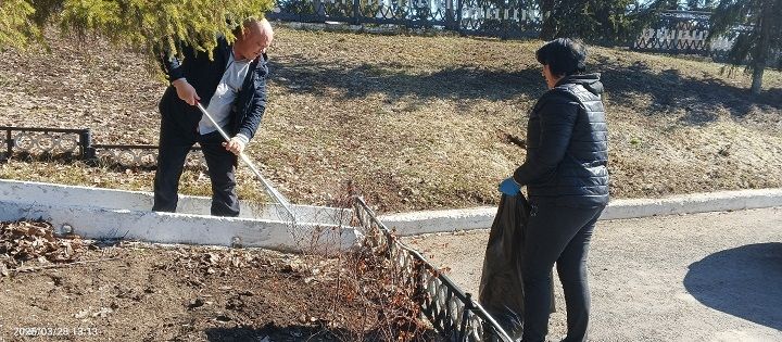 В Новошешминском районе прошел масштабный субботник