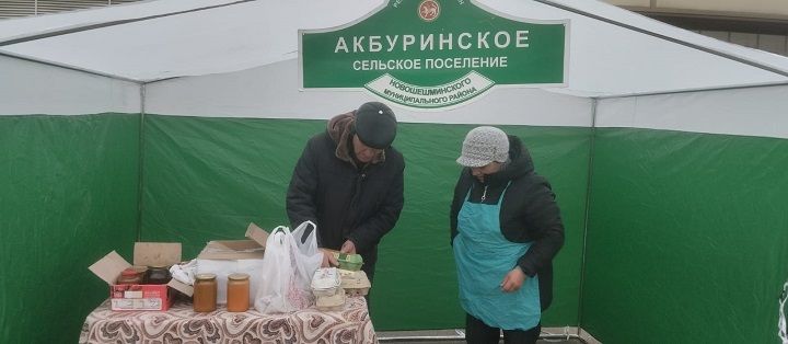 Новошешминцы на ярмарке в Казани