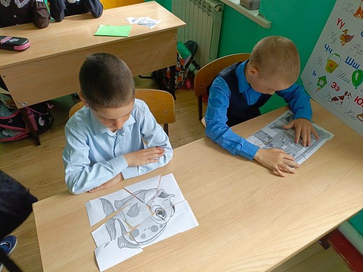 В Шахмайкинском музее прошел экологический час «Наша Земля»