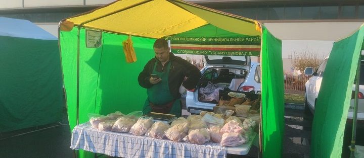 Новошешминцы  на ярмарке в Казани