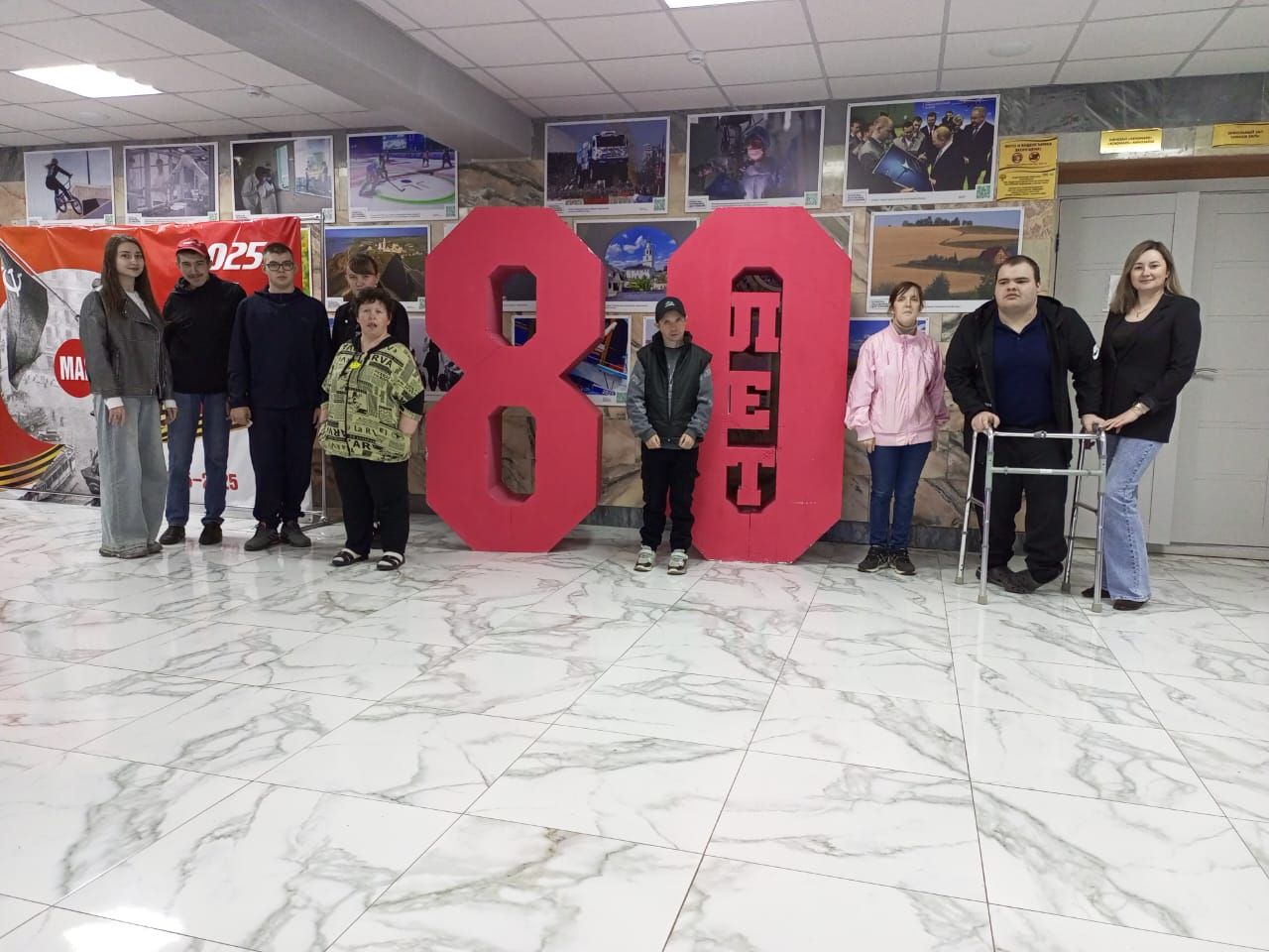 В Новошешминском кинозале встречали детей с ОВЗ