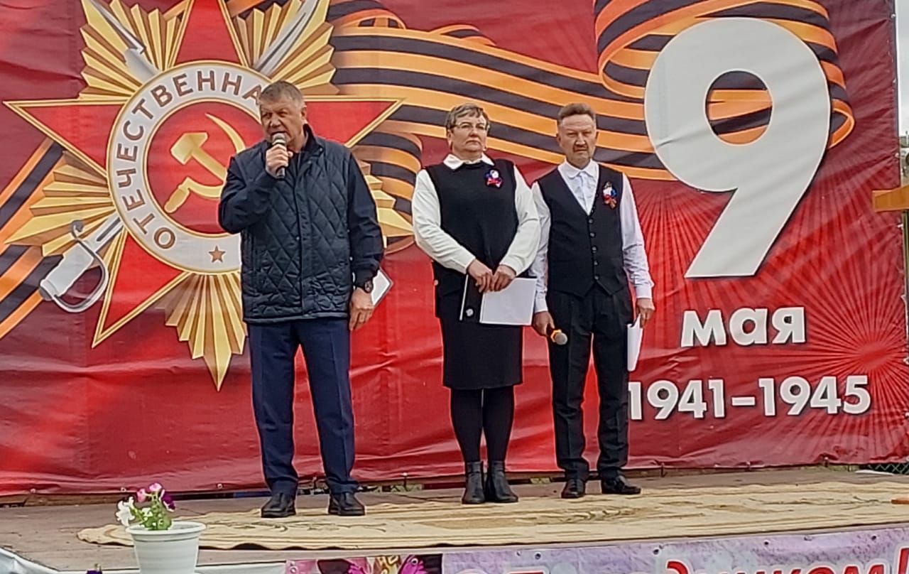 В селе Шахмайкино открыли Парк памяти и стелу участникам войны(фоторепортаж, видео)