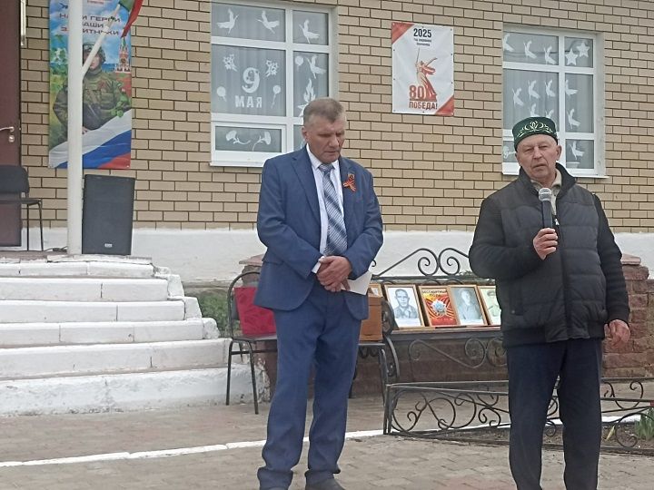 В селе Акбуре торжественно отметили юбилей Победы