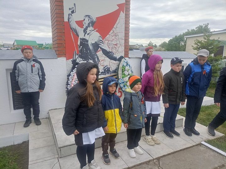 В селе Акбуре торжественно отметили юбилей Победы