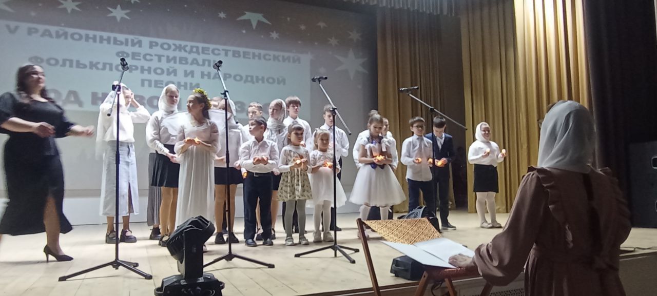 Рождественский фестиваль «Под новой звездой» озарил Новошешминск!