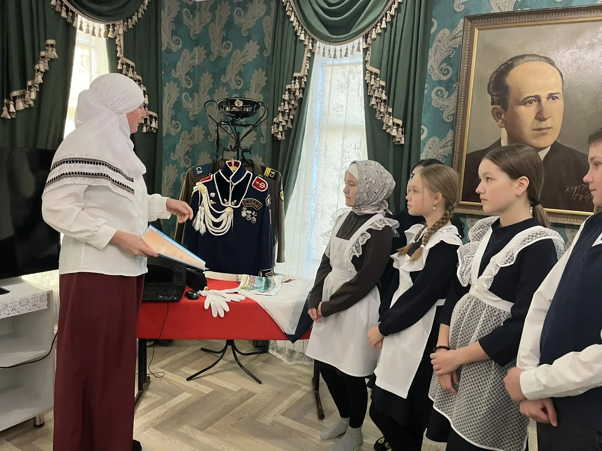 В Шахмайкинском музее прошла встреча с земляками, служившими на корабле «Самум»