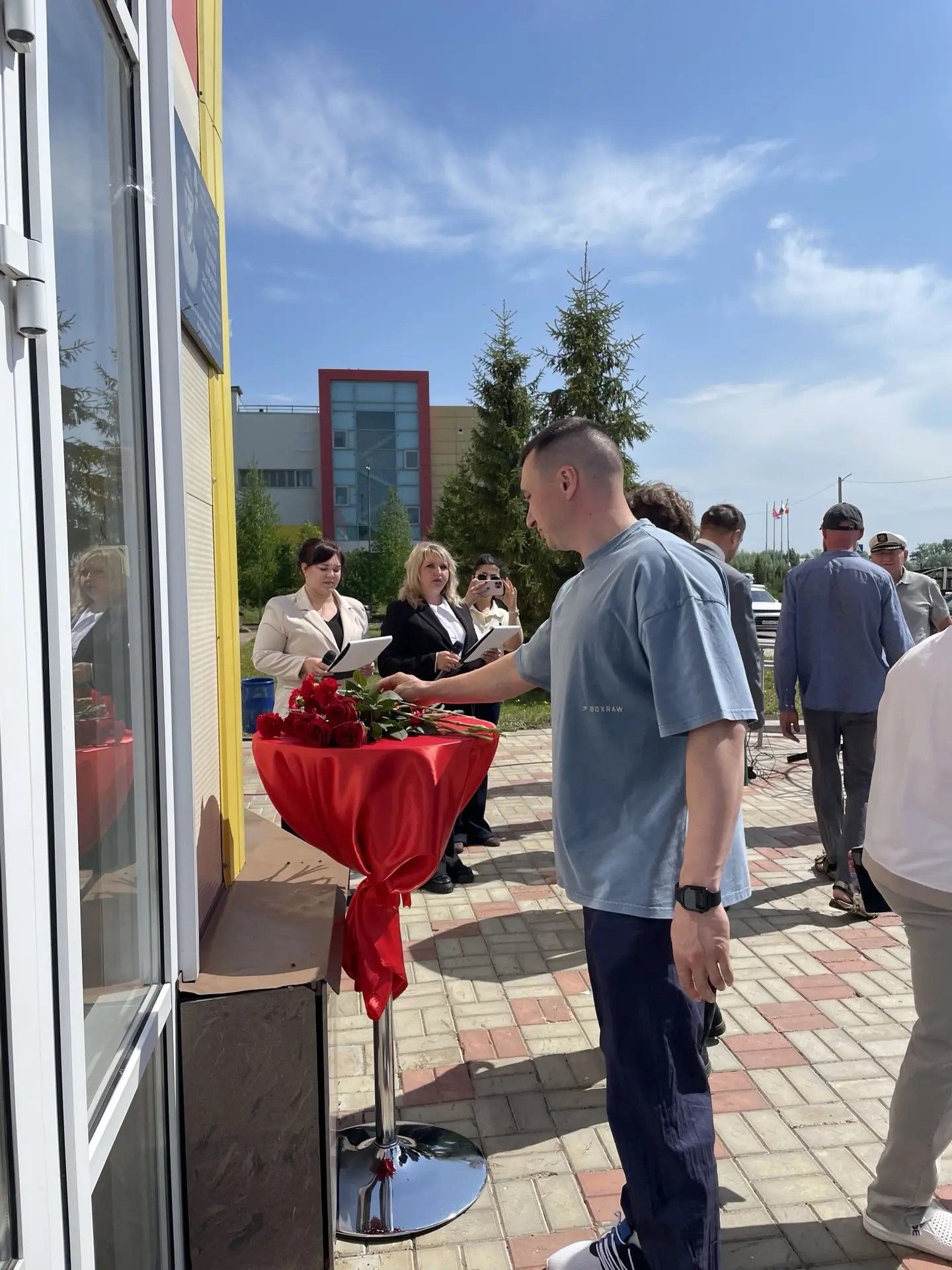 Память героя навечно вписана в историю Новошешминска