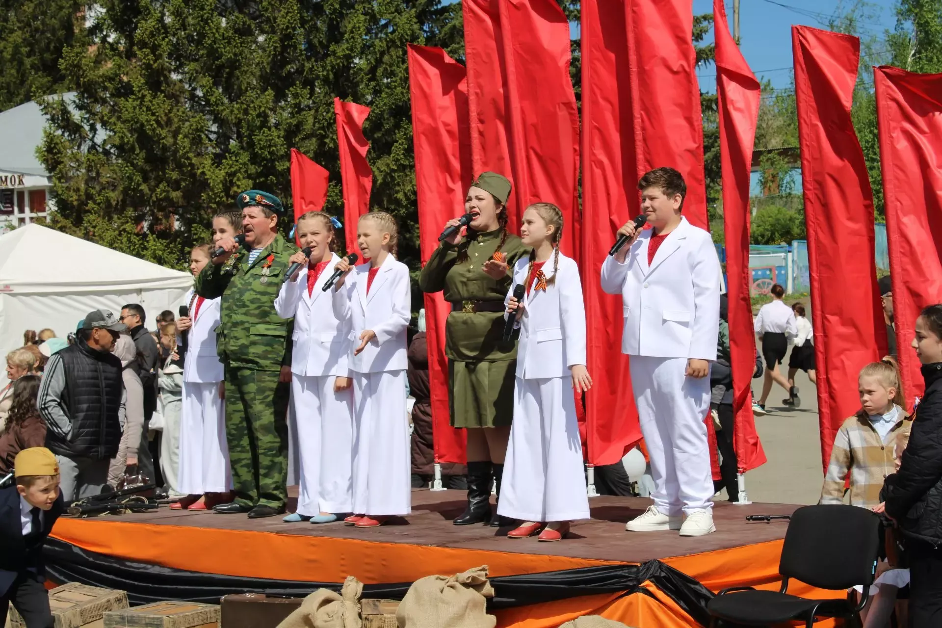 Празднование Дня Победы в Новошешминске 9 мая 2026 года (фоторепортаж)