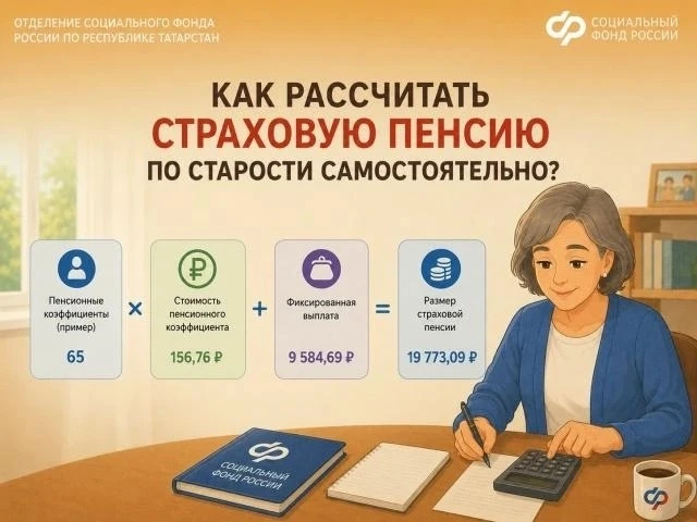 Как рассчитать страховую пенсию по старости самостоятельно
