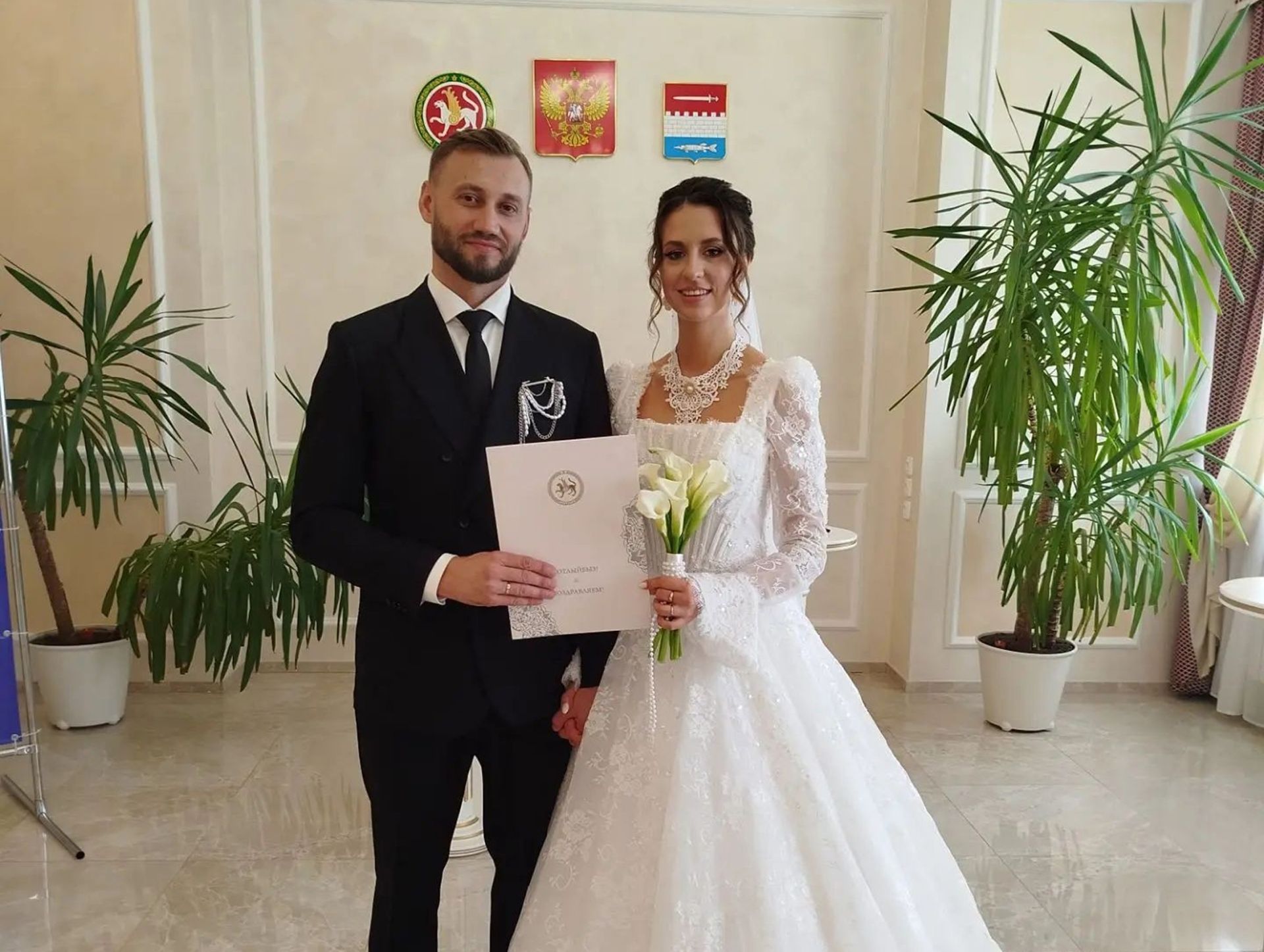 В Новошешминском районе крепнут семейные традиции: пять пар связали себя узами брака