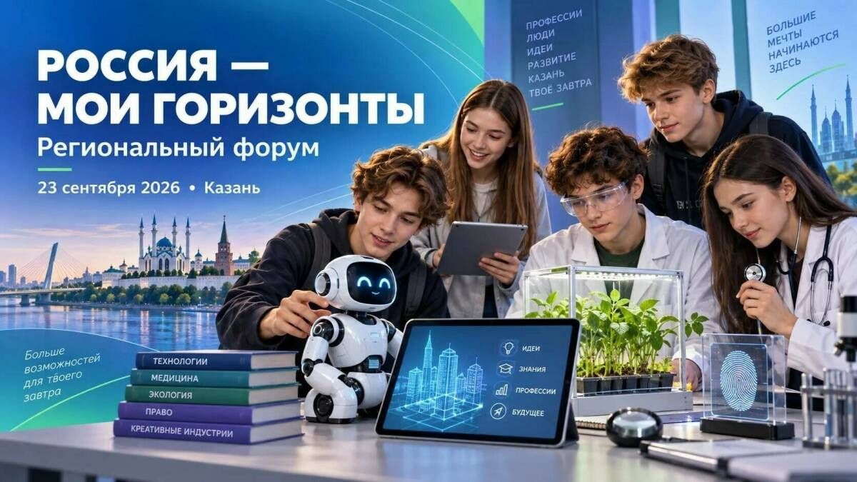 Казань открывает горизонты: форум о будущем детей и их карьере