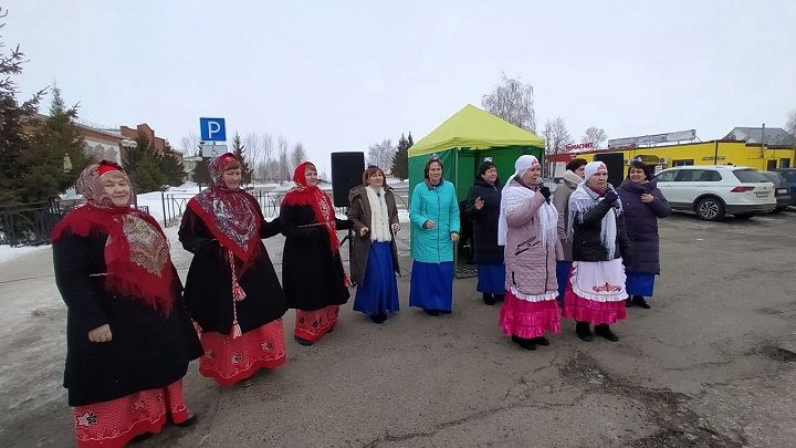 5 марта в Новошешминске прошла предпраздничная ярмарка
