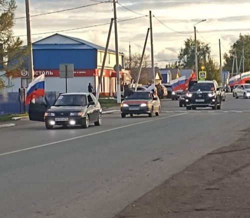 В Новошешминске прошёл автопробег