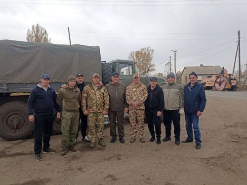 Гуманитарный груз доставлен нашим бойцам