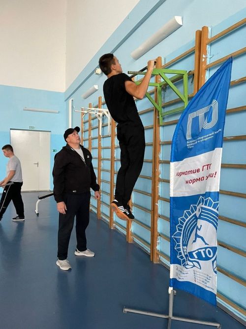 Учащиеся Шахмайкинской школы сдавали нормативы «ГТО»