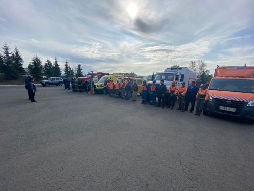 В Новошешминске проходят штабные учения по гражданской обороне