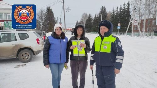 Мероприятие «Будь заметней на дороге»: провели в Новошешминске