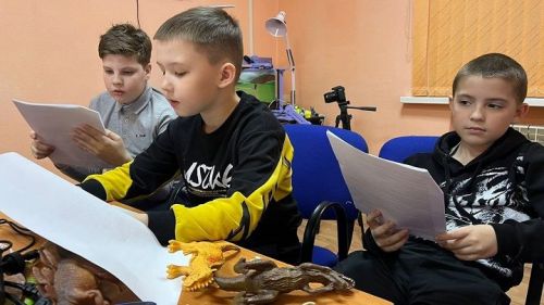 В Новошешминском районном доме культуры работает детская мультипликационная студия
