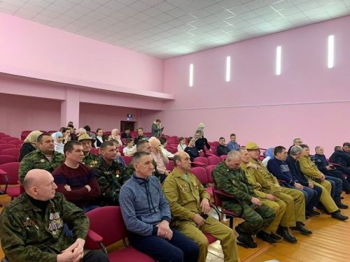 В селе Зиреклы прошла встреча школьников  с ветеранами афганской войны