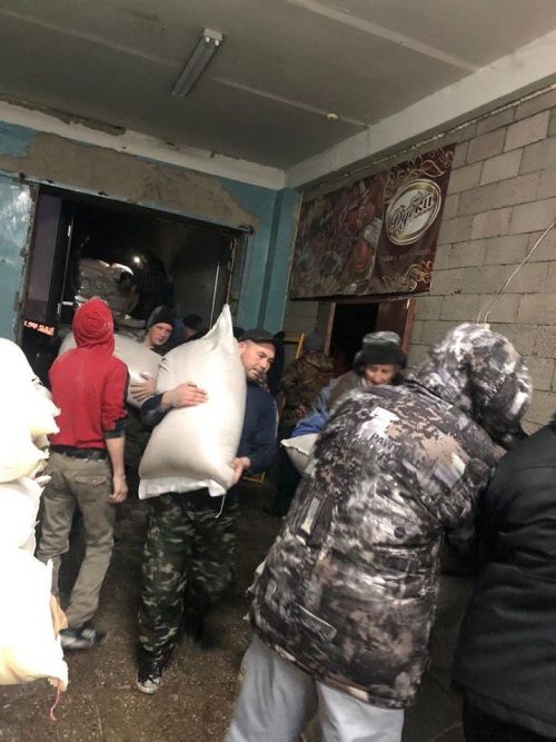 Гуманитар йөк Лисичанскига китәчәк