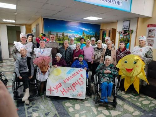 Фольклорный коллектив «Хатира»  провел праздник в Новошешминском ДИПИ