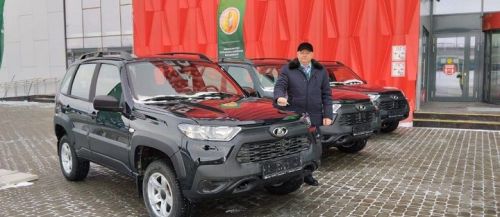 Новошешминскому райсельхозуправлению вручили новый автомобиль