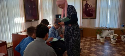 В Шахмайкинском музее прошла познавательная викторина по творчеству Габдуллы Тукая