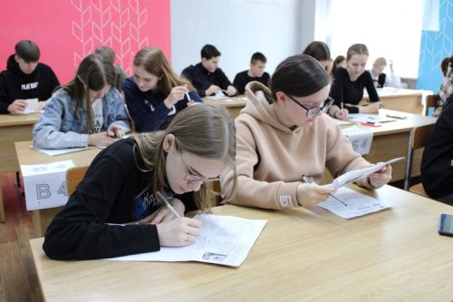 27 апреля в Новошешминском районе писали Диктант Победы