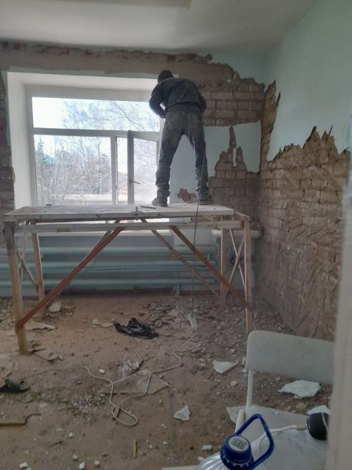 Стартовал капитальный ремонт Ленинского ФАП