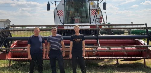 В Новошешминском районе прошел конкурс-приемка зерноуборочных комбайнов