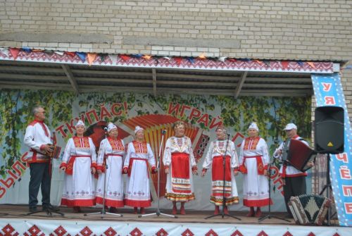 В рамках Дня села в Чувашской Чебоксарке прошел фестиваль – конкурс «Играй, гармонь!»