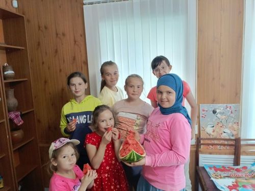 В Шахмайкинском музее отметили «День арбуза»