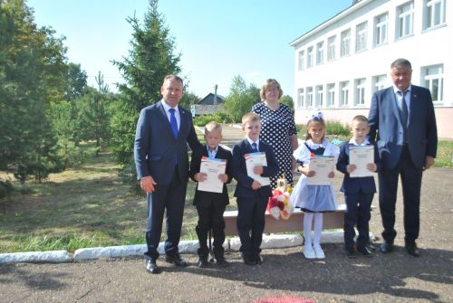 День знаний в Краснооктябрьской школе