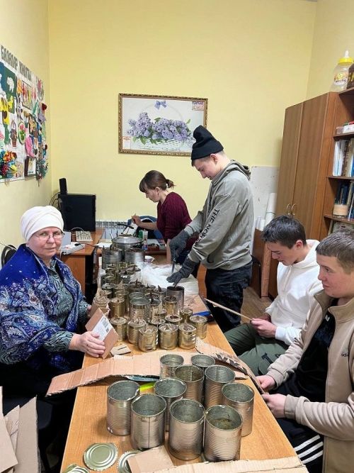 В Тубылгы Тау продолжают акцию «Окопные свечи»