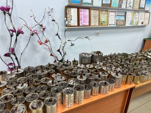В Тубылгы Тау продолжают акцию «Окопные свечи»