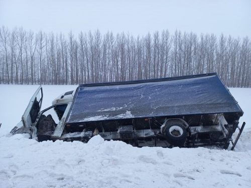 Улетел в кювет, разговаривая по телефону