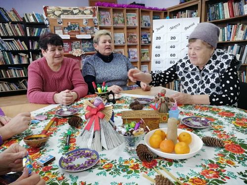 В Центральной библиотеке прошли крещенские посиделки