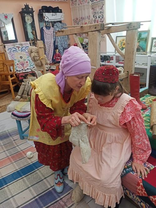 Ученики Новошешминский школы посетили музей в Зиреклах.