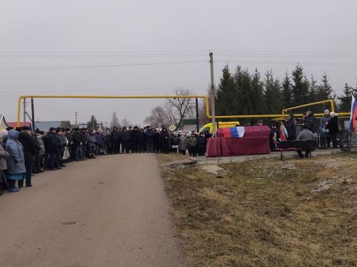 Зирекле авылында СВО зонасында һәлак булган сугышчы белән хушлаштылар