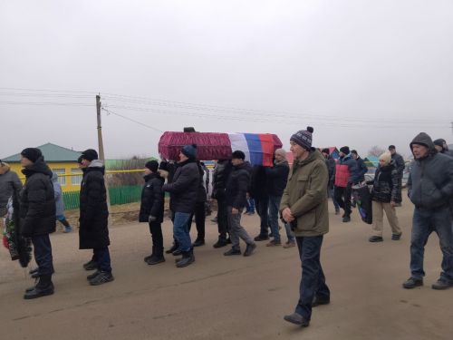 Зирекле авылында СВО зонасында һәлак булган сугышчы белән хушлаштылар